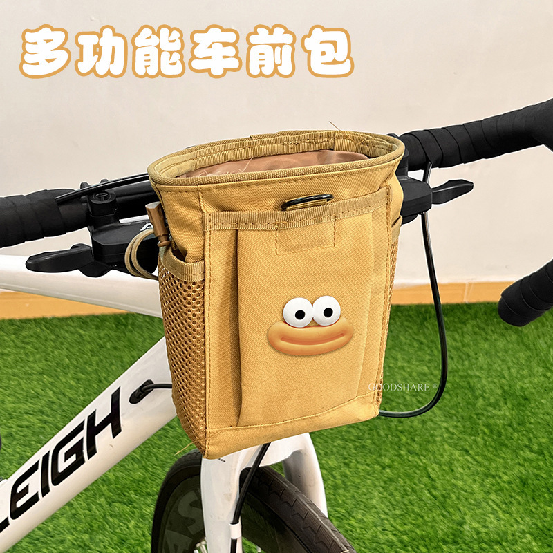 自行车头包可爱卡通香肠嘴山地公路车防水前梁包手机包车把骑行包|undefined