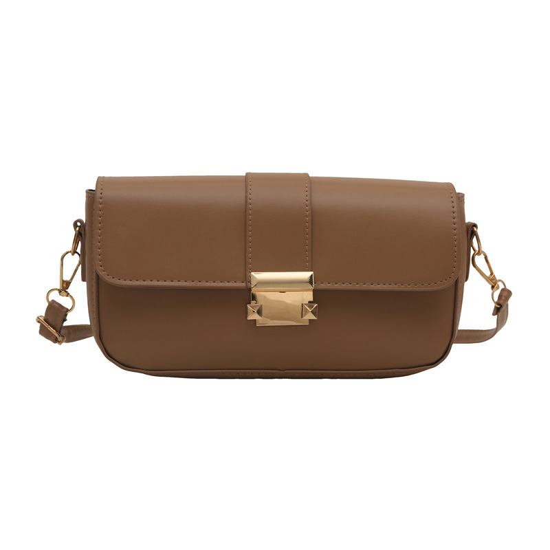 Bolso cuadrado de moda texturas retro bolso 2025 primavera nueva bolsa de mujer bolso literario bolso de hombro bolso de brazo