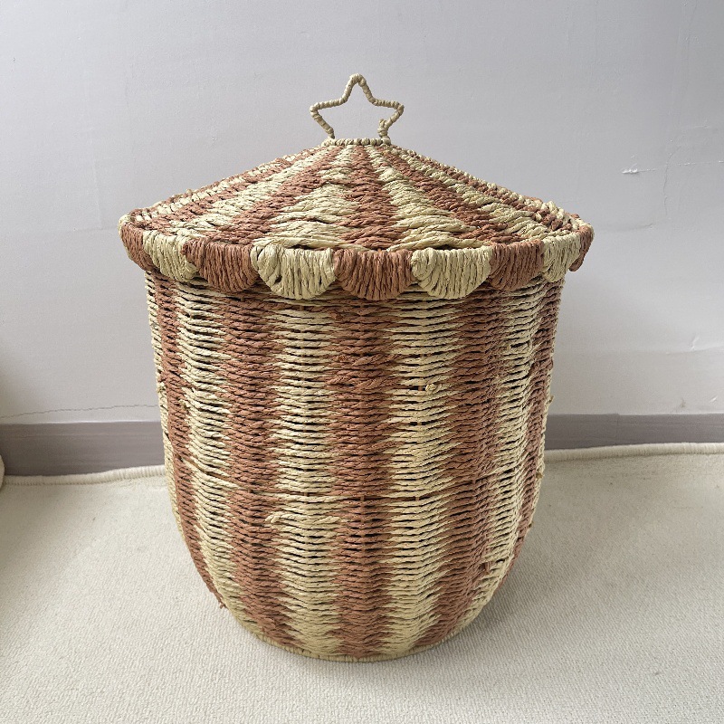 Tamaño pequeño de color café de arroz 32 * 37cm