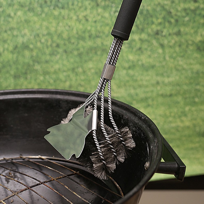 国境を越えたBBQ清掃用バーベキューブラシ、ワイヤーブラシ、バーベキューグリルネット、バーベキューオーブン用ワイヤーブラシ、清掃ブラシ、バーベキュー道具|undefined