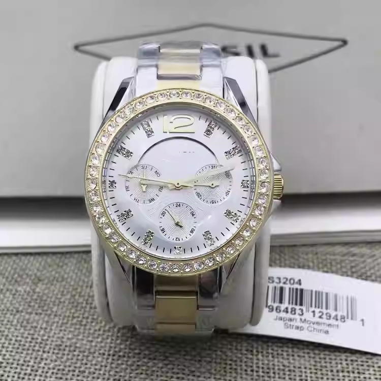 Factory Wholesale Fossil Watch Stainless Steel Quartz Watch Women's Watch ES3202/ES3203/ES3204/ES2811