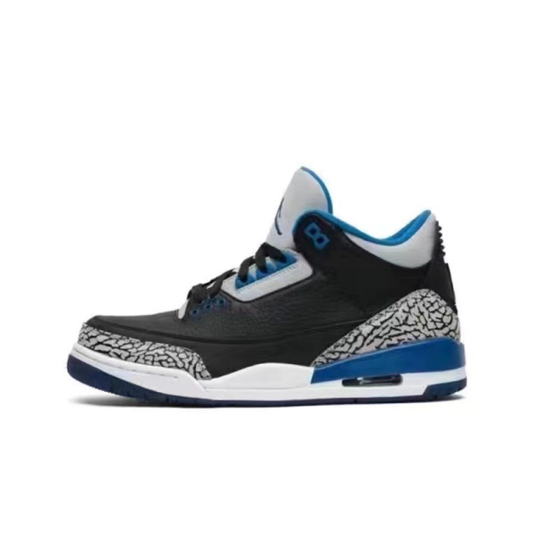 Putian zapatos aj3 hombres y mujeres zapatos de baloncesto negro samurai sonriente Carolina del Norte azul negro púrpura Jiao3 fábrica de zapatos deportivos casuales fuente
