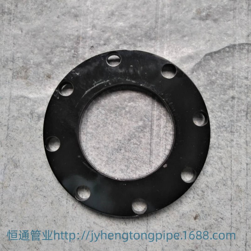 PE给水对接涂塑法兰盘 松套法兰 PE法兰盘 PE法兰片 碳钢法兰盘
