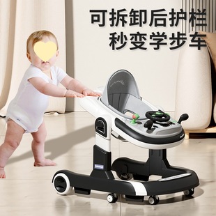 British-Style Walker Anti-Type Leg New Baby Push Walker Anti-Rollover Foldable