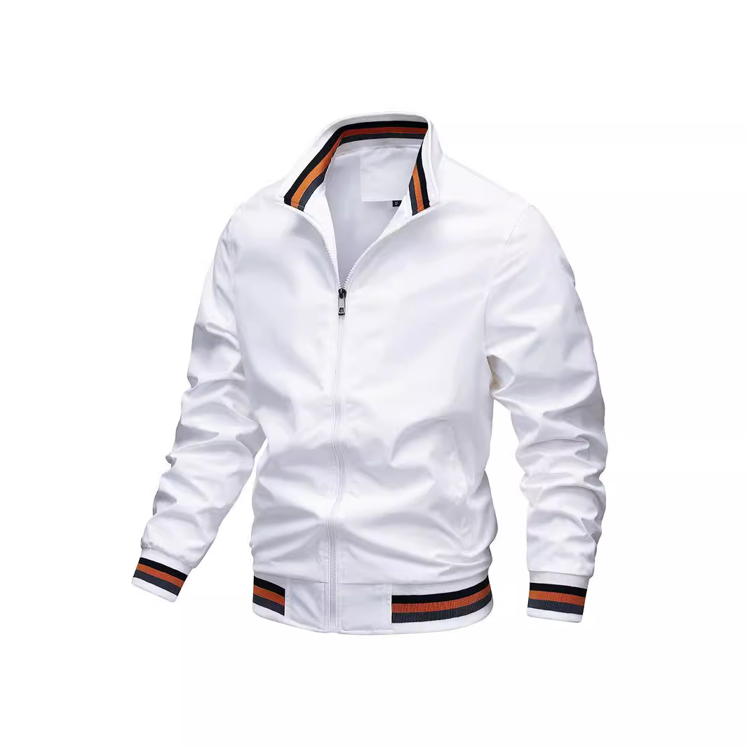 Men's Lightweight Spring Autumn Jacket Oversized Windbreaker_voghion.com