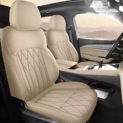 cushions, full-coverage perforated leather seat covers | Modelə uyğun (Original) oturacaq örtükləri - shaohua-xing-standard-edition-note-the-model-year-front-row-fully-covered-rear-row-partially-covered