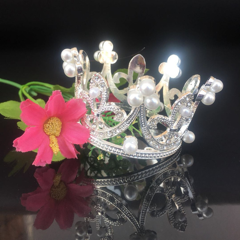 Mini Crown 5cm - plateado