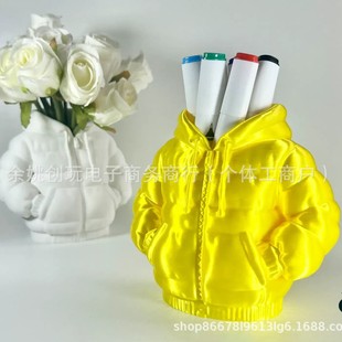 Cross-Border New Product down Jacket Storage Rack down Jacket Pencil Case Storage 3D Printed Ornaments