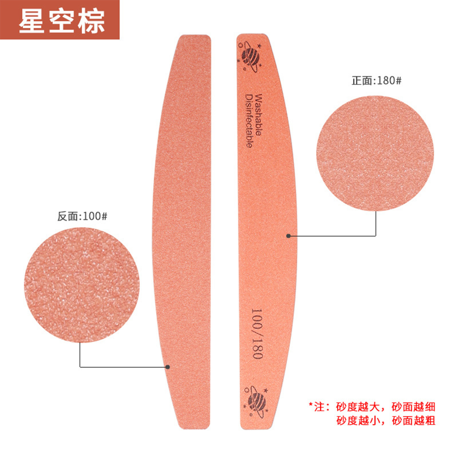 Nuevo arte de uñas curvo de media luna transfronterizo