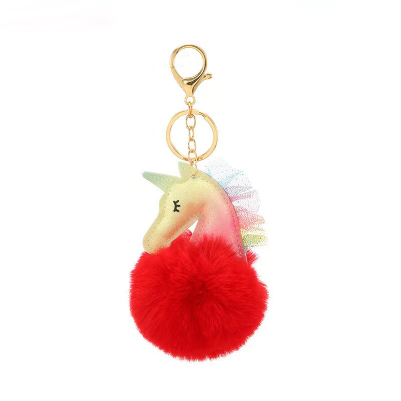 Simple Style Color Block Alloy Women's Keychain display picture 2