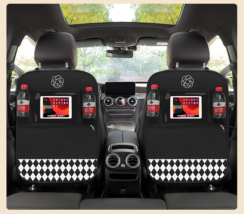 Car anti-kick pad rear car creative cute seat anti-dirty protection pad universal anti-wear pad for children in the car