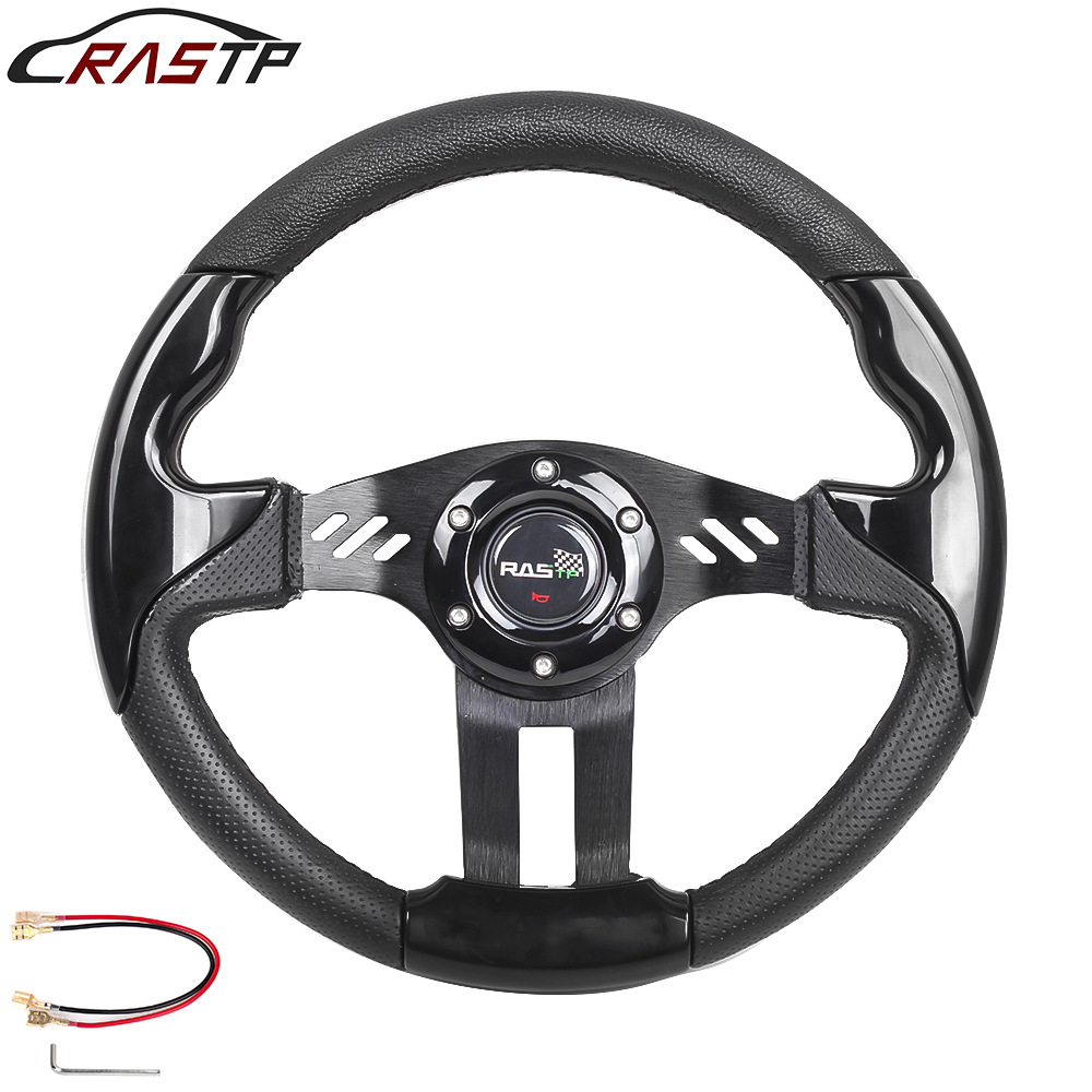Car Modification Accessories Steering Wheel PURacing Steering Wheel Competitive Game Steering Wheel13 Inches