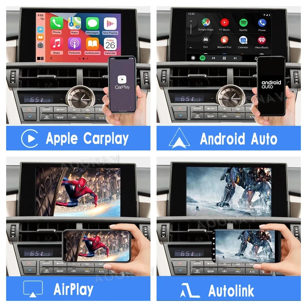 Wireless Carplay Is Suitable for the Lexus Gx Gx400 Gx460 Car Linux System Upgrade Box
