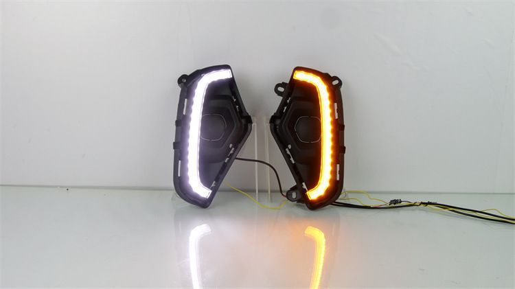 Suitable for 23-24 Rav4 Special Daytime Running Lights Rav4 Daytime Running Lights Led Fog Light Frame Modification Flow