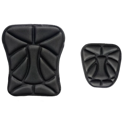 Motorcycle cushion shock-absorbing seat cover for electric vehicles - new-shock-absorbing-front-and-rear-seat-cushion-set