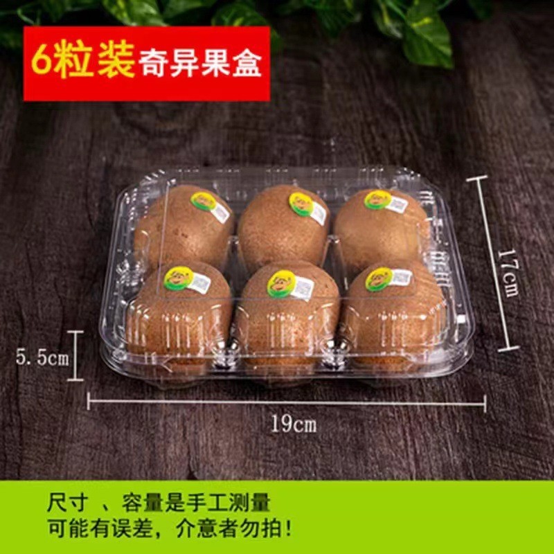 Caja transparente desechable para frutas como fresas, jujubas y cerezas, caja de embalaje para 2-3 libras de frutas.