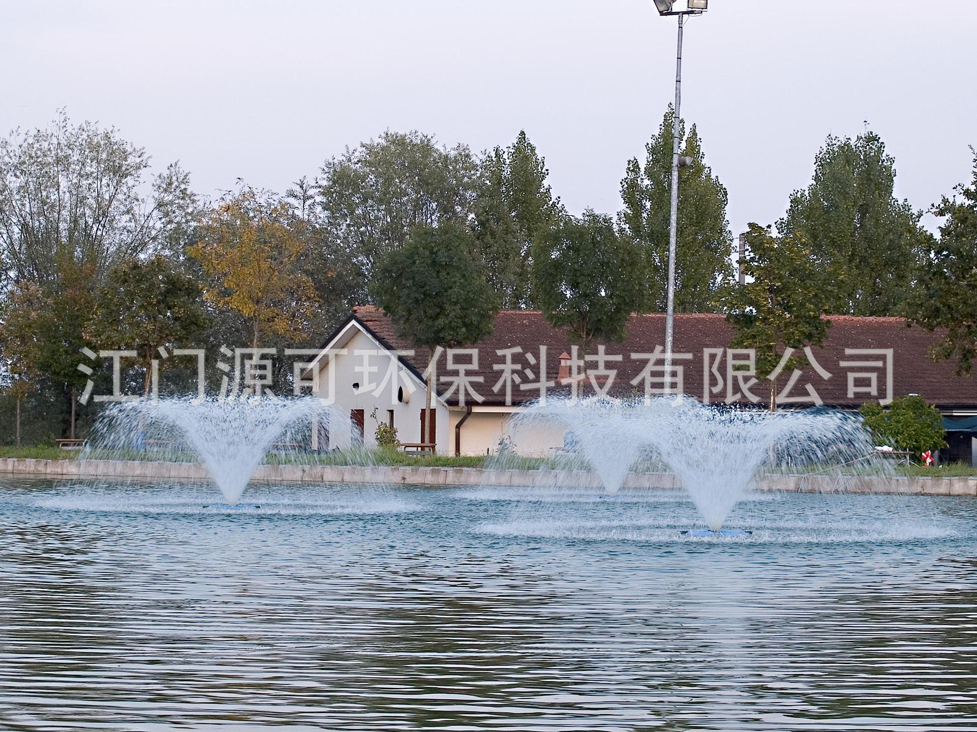 Lake Landscape Water Treatment Ecological Governance Push Flow Aeler River Fountain Fountain Aeler LED Aoxicidimer Wholesale 2
