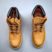 蒲田纯原潮流爆款踢不烂大头马丁靴天伯伦经典高帮防水大黄系列