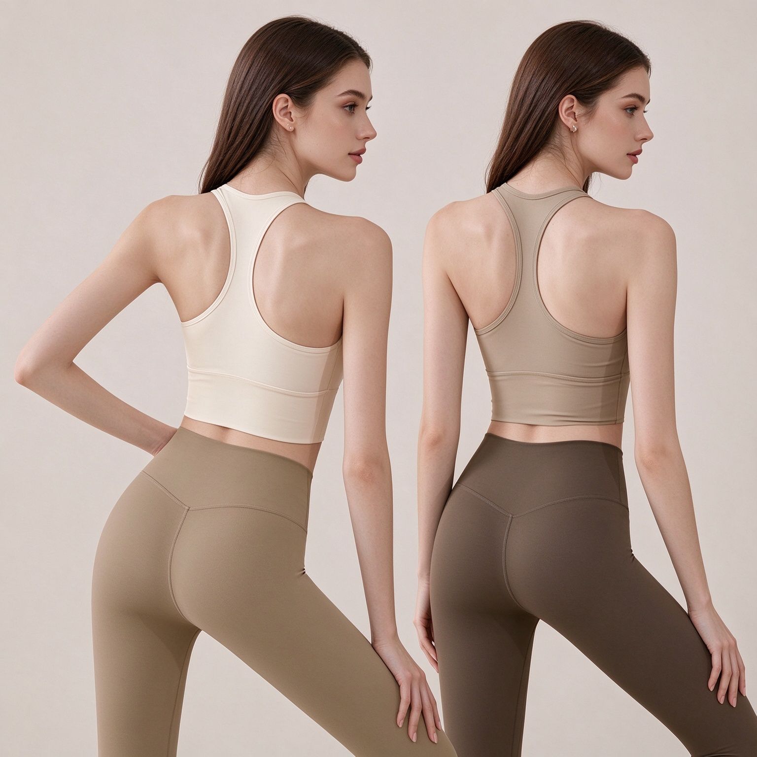 Slimming Fitness Vest for Women Summer High-Intensity Shock-Proof Breathable Quick-Drying Top Running Sports Yoga Suit