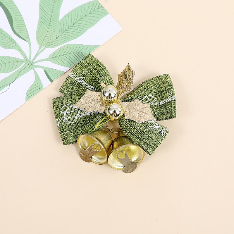 2024 Navidad accesorios de Navidad árbol de Navidad guirnaldas decoraciones arco de arco pequeño arco