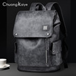 ChuongKaiye Genuine Backpack Men's Casual Fashion Backpack Large Capacity Schoolbag Trendy Student Backpack