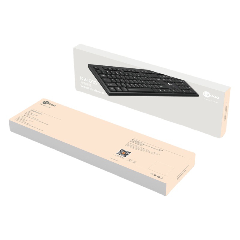 Laiku KB101 teclado con cable oficina comercial hogar portátil computadora de escritorio