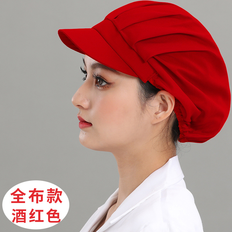 Comedor Comedor Cooker Sombrero de malla especial para cocina trasera femenina Fábrica de alimentos transpirable Taller de trabajo Sombrero de fábrica al por mayor