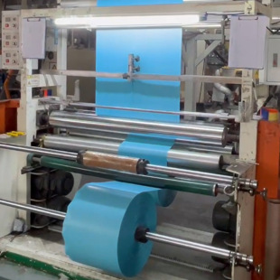 Blue Three-Layer Co-Extruded Film Express Bag Shenzhen Manufacturer Laminated Wholesale Bubble Bag Envelope Bag Special Co-Extruded Film