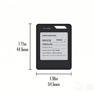 Findmy anti-lost device ink screen display two-in-one tag airtag