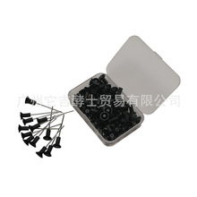飞镖针体长度4厘米适用于.40口径吹管专用飞镖100支/盒黑色机灵镖