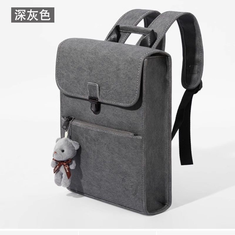 Suitable for Apple Computer Bag 16inch Girls' Backpack Huawei Laptop Bag Shockproof Hp 15.6inch