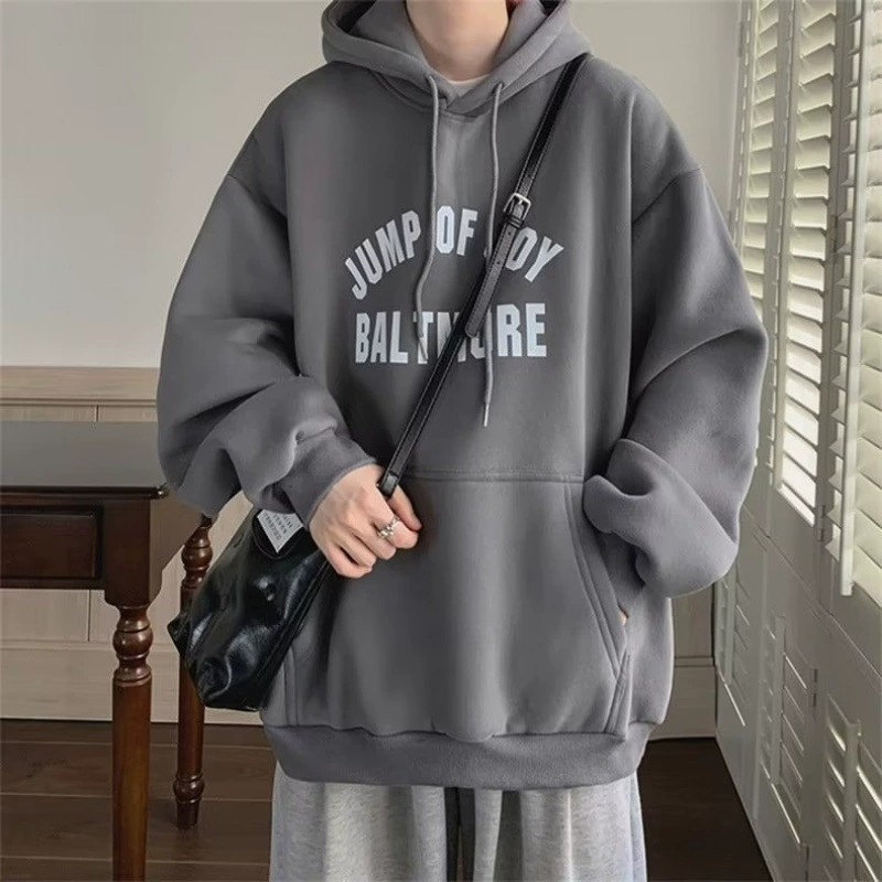 Ретро-осенний тёплый худи, куртка, 2023 год, американский стиль, oversize