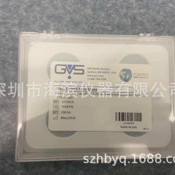 吉威思GVS滤膜聚醚砜膜PES孔径0.45um直径47mm货号1214475