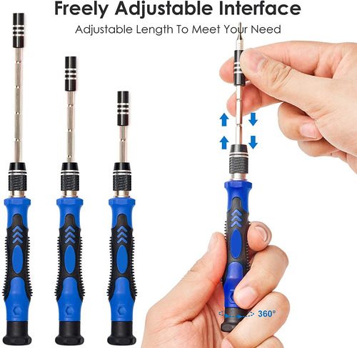 124-in-1 multi-purpose manual screwdriver set iphone mobile computer household manual screwdriver set