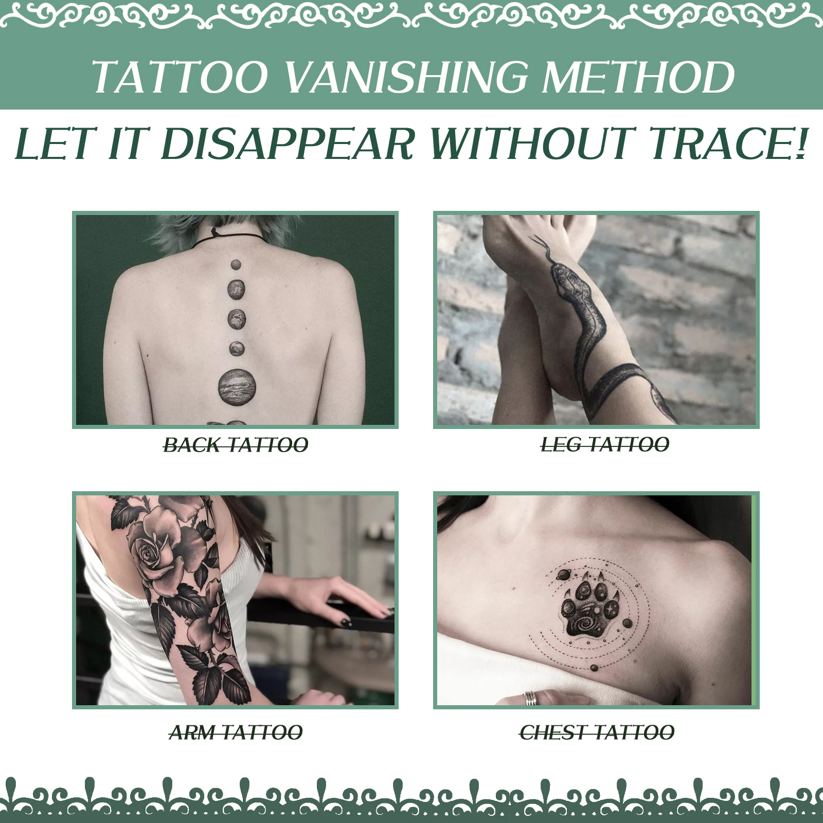 South Moon Green Algae Removal Agent Tattoo Cleaning Dimming Emblem Cleansing, Gentle and Non irritating to_voghion.com