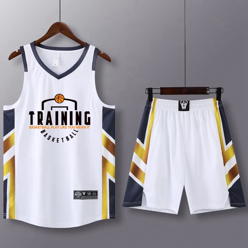 American basketball suit men's high-quality jersey custom training suit vest custom team uniform 200g shooting suit summer