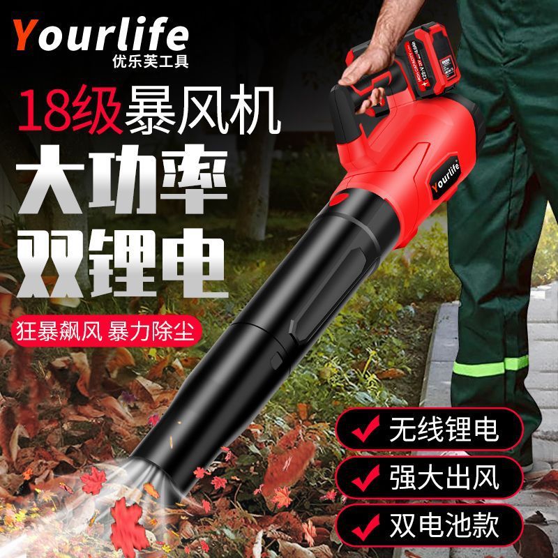 吹风机无刷锂电40V电动树叶大风力充电除尘清扫马路鼓风机厂家|undefined