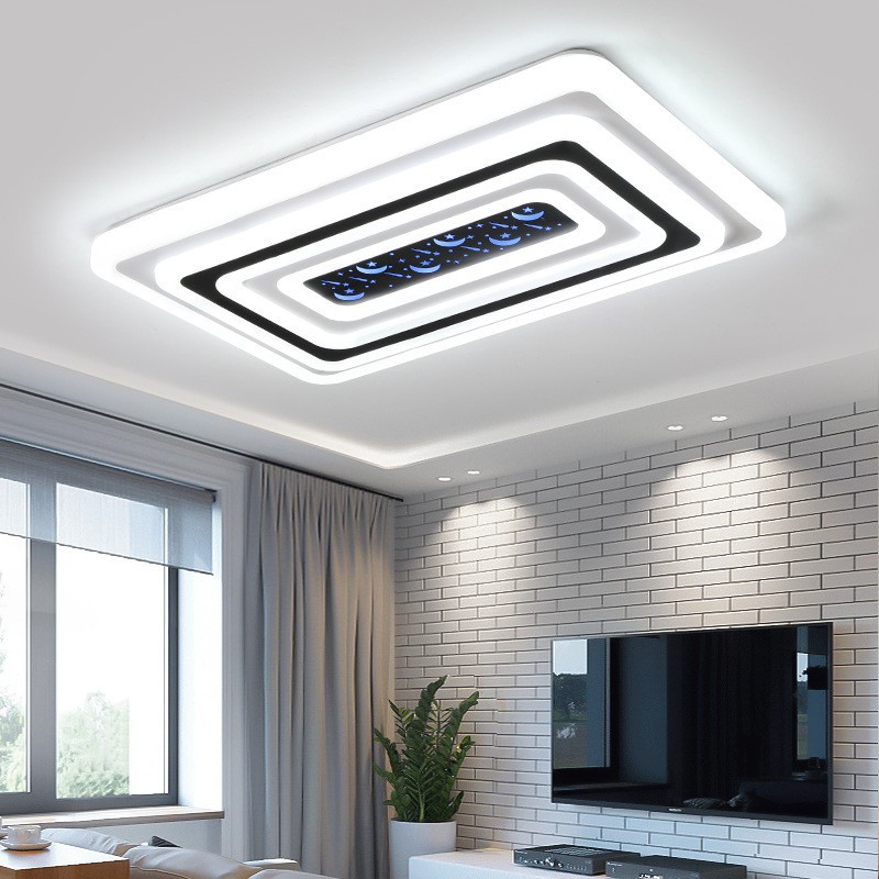 LED modern and minimalistic lights for living room