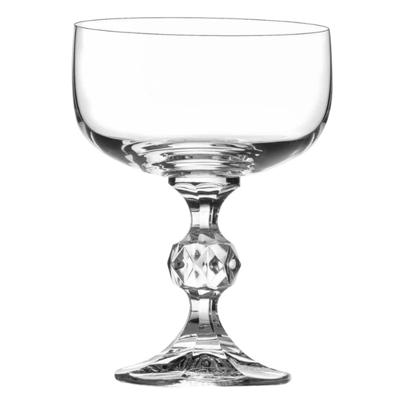 Copa de cristal importada de la República Checa, copa alta de alta gama para uso doméstico, copa de vino, copa de champán, juego de copas, copas con tallo de diamante.
