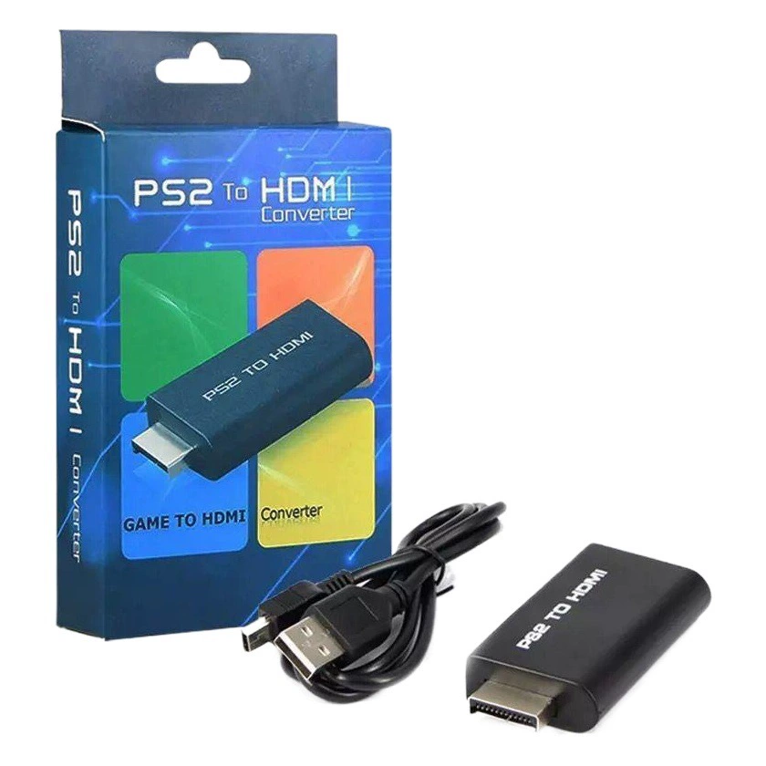 PS2 TO HDMI, игра PS2 на HDTV в HDTV с аудио и видео конвертером