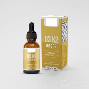 �羳D3 K2 Drops Organic Omega3�΄��ճ��a�䄩�΄��Y�|�Rȫ