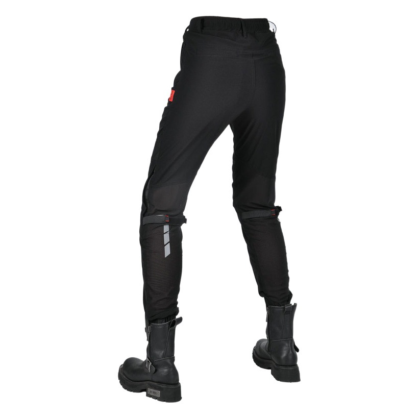 VOLERO motocicleta de verano aire de pie pie pie pantalones de ciclismo de malla transpirable de dos vías jinetes locomotora pantalones de caída