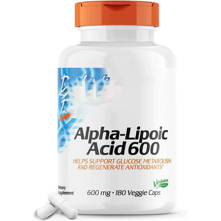 Малый заказ настраиваемых трансграничных горячих продаж капсул липоевой кислоты от производителя