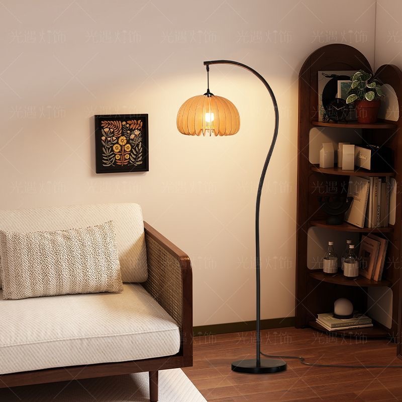 Торшер Consort Decoration Тыква, железное основание, теплый свет
