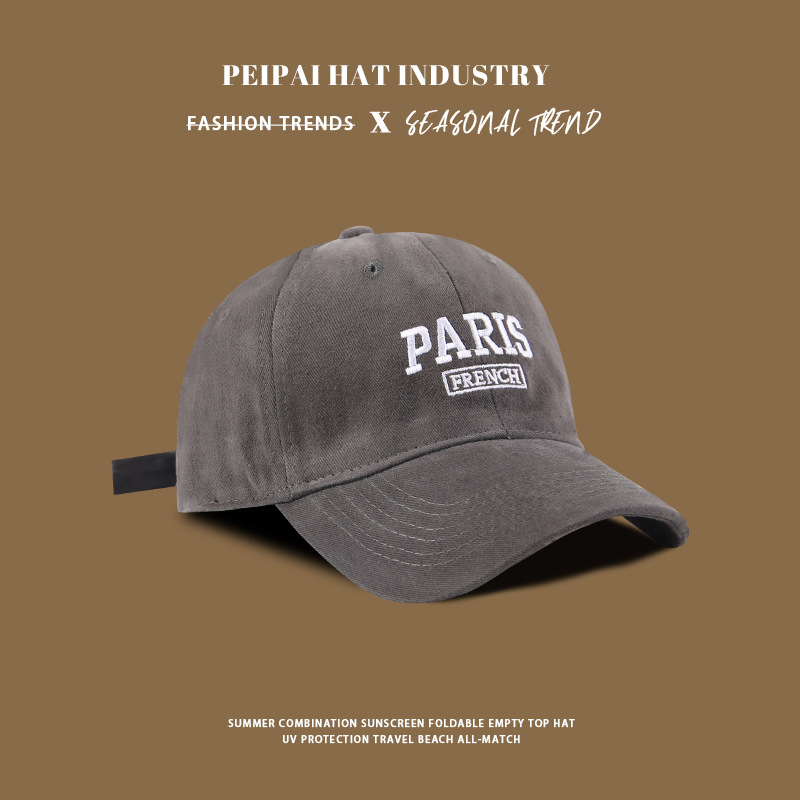 Gorra de béisbol, cara coreana, ala de sombrero pequeña ensanchada, mujer, pómulos, circunferencia de la cabeza grande, sombrero para el sol profundo, sombrero de visera rojo, hombre