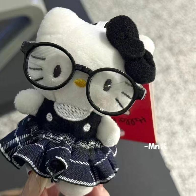 草帽ktkitty挂件背包可爱毛绒公仔钥匙扣挂饰包包玩偶礼物|undefined