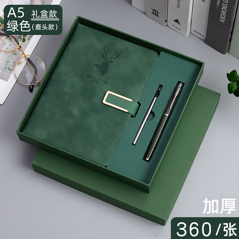 ビジネスノート a5 卸売レザーバックル付きメモ帳厚みのある高価値ノートブック b5 小さなノートブック|undefined