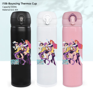 �羳�CħŮ�FK-pop Demon Hunters������500ml���P䓏������ر���