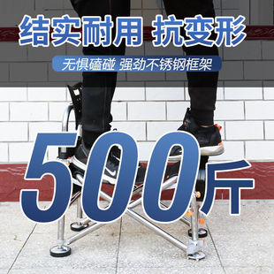Fishing Chair New Style Fishing Chair Stainless Steel Fishing Chair Multi-Functional Folding Reclining Portable Fishing Chair Factory Direct Sale