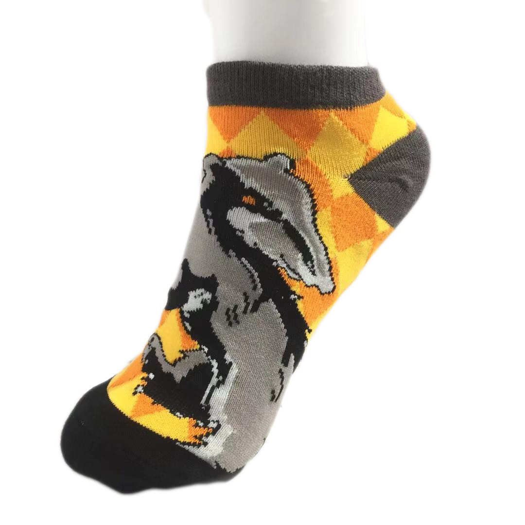 Película periférica logo calcetines cortos calcetines de tobillo hombres y mujeres estudiantes calcetines cortos en stock